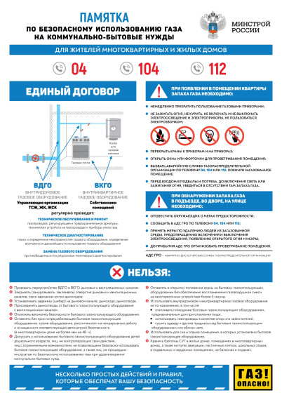 Памятка по безопасному использованию газа на коммунально-бытовые нужды. Памятка по безопасному использованию газа на коммунально-бытовые нужды.